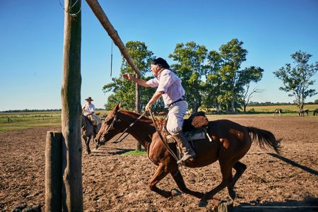 Gaucho day in Santa Susana with BBQ lunch and folklore shows