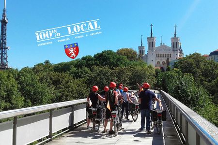 4-hour Electric bike tour in Lyon with food tasting