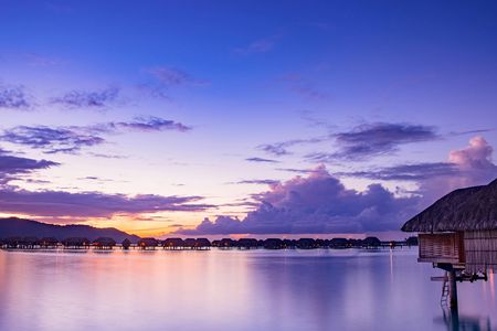 Private cruise at sunset in Bora Bora