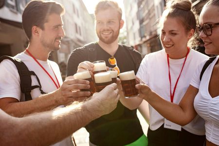 Düsseldorf brewery tour including 3 "Alt" beer