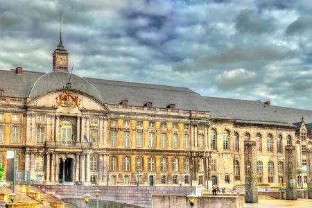 Self guided tour with interactive city game of Liege