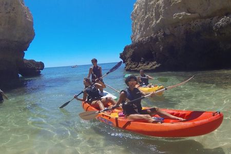 Algarve caves and wild beaches kayak tour