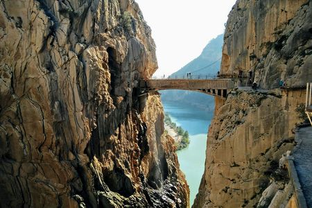 Caminito del Rey tour from Málaga with picnic