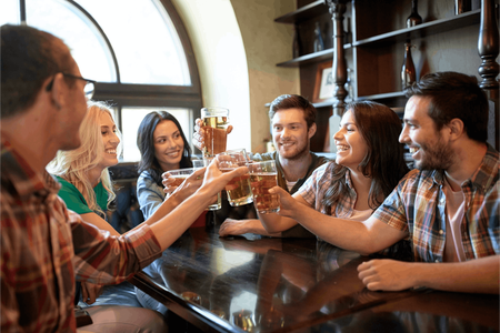 3-hour beer walking tour with dinner in Prague