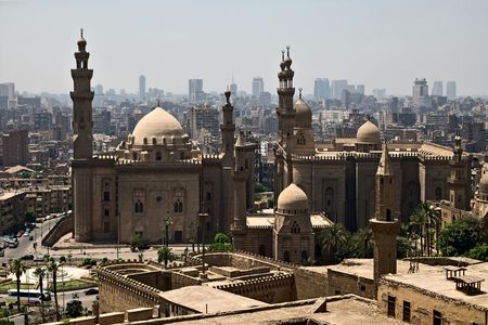 Old Cairo with the hanging church, Coptic museum and mosques