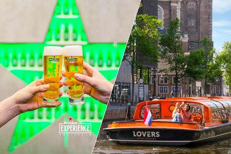 Heineken Experience and 1-hour canal cruise in Amsterdam