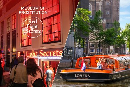Amsterdam Red Light Secrets museum and 1-hour canal cruise