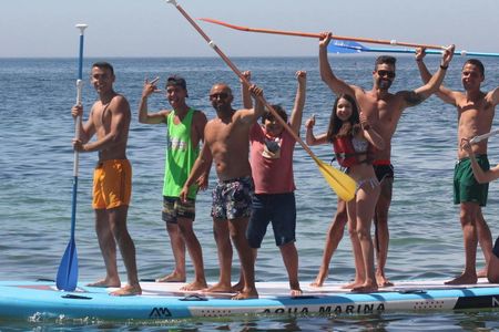 Mega paddle experience in Armação de Pêra