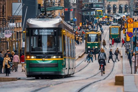 Tram tour of Helsinki