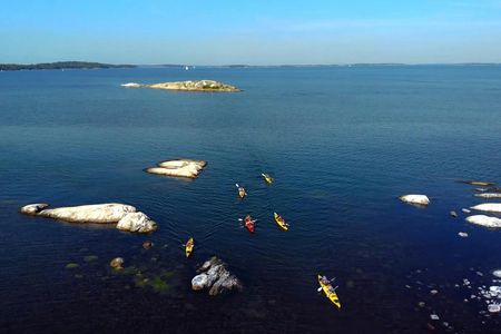 Full-day kayaking tour of Stockholm archipelago