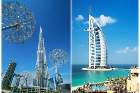Burj Khalifa At The Top and Burj Al Arab tour with private transfer