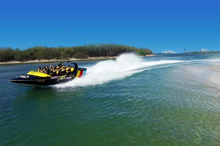 Premium broadwater adventure jet boat ride