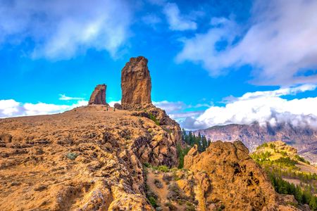 Guided tour of the Bandama Caldera and Roque Nublo