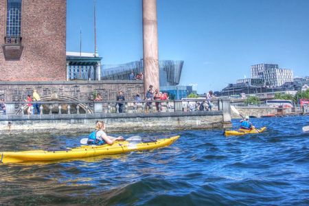 Downtown Stockholm kayaking tour