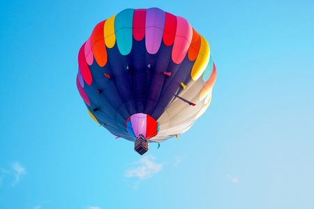 Teotihuacan pyramids hot air balloon ride