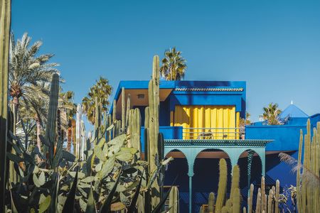Yves Saint Laurent walking tour from Marrakech