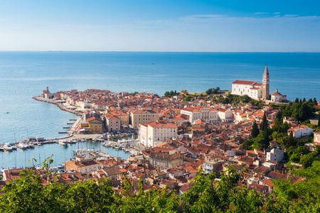 Slovenian coast tour with Pretor's palace from Ljubljana