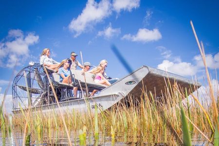 Airboat tour of the Everglades National Park