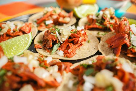 Tacos, pulque and lucha libre private tour