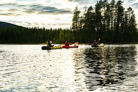 Packrafting experience around Sälen