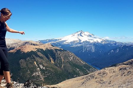 Lake kayaking and scenic hiking in Bariloche small-group tour