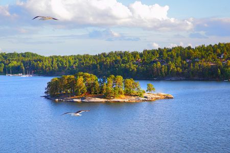 Sailing around Stockholms archipelago