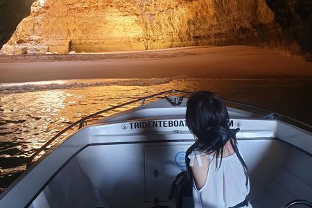 Benagil caves private boat tour