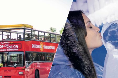 Berlin Icebar and 24 hour hop-on hop-off bus ticket