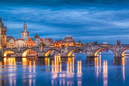 Prague by night city tour