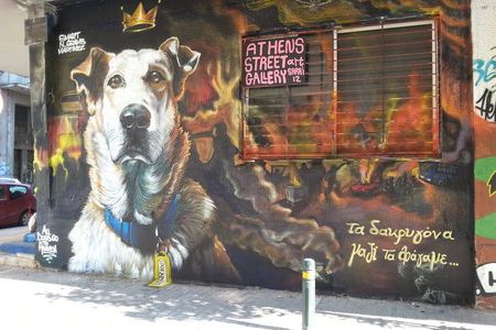 Street art tour of Athens for small groups
