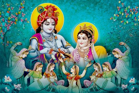 Jal Sanjhi art painting on water