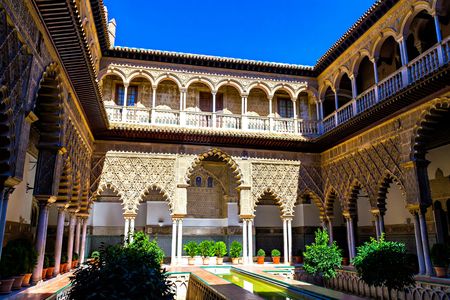 Alcázar and rooftops of Seville private tour