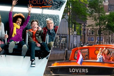 This is Holland tickets and 1-hour Amsterdam canal cruise