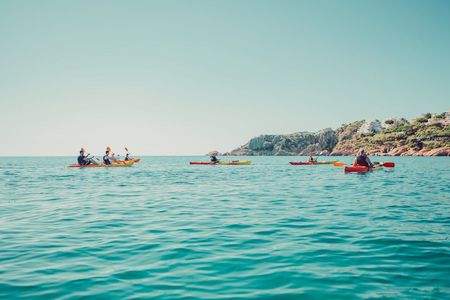 Kayaking and snorkeling in Costa Brava from Barcelona