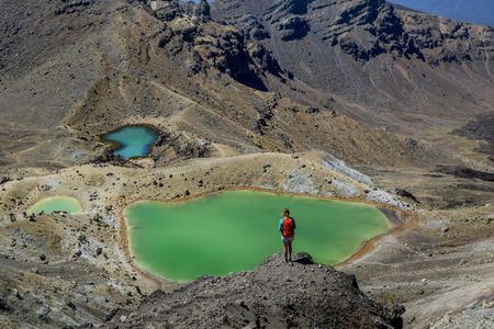 Return transfer to Tongariro Alpine Crossing from Tūrangi