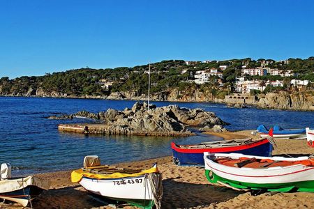Costa Brava and Tossa de Mar private tour and panoramic boat ride