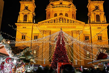 Private Budapest Christmas Market tour and Danube Evening cruise