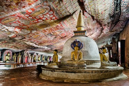Sigiriya rock and Dambulla cave temple tour from Negombo