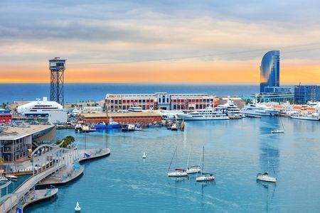 Private luxury motor yacht experience in Barcelona