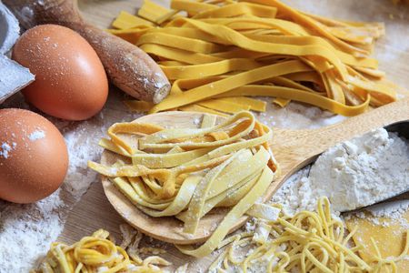 Pasta-making class, wine tasting and dinner in Frascati