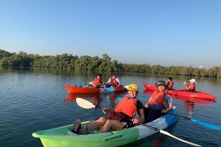 Abu Dhabi mangrove kayaking tour