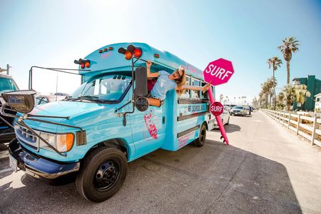 Venice Beach group surf lesson
