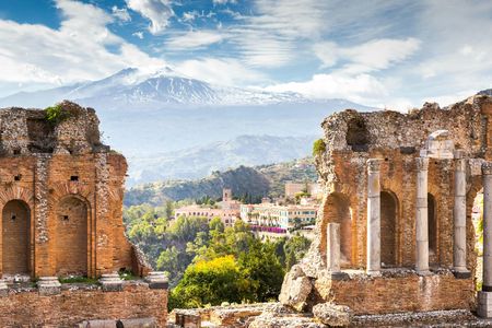 Etna and Taormina full-day tour from Palermo