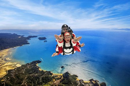 13,000ft tandem skydive over Abel Tasman