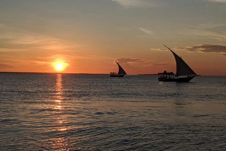 Zanzibar private sunset dinner cruise