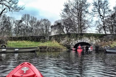 Killarney lakes kayaking experience from Ross Castle