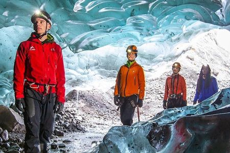 Skaftafell ice cave and glacier walk