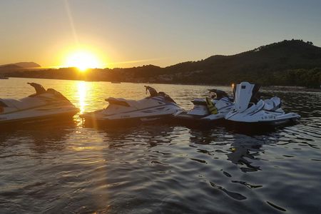 Mallorca jet ski excursion at sunset