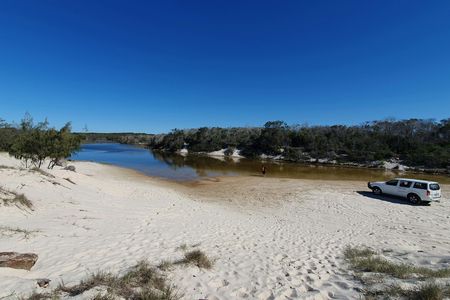 Bribie Island 4WD, kayak, beach and bunker tour