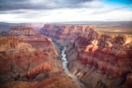 Majestic helicopter ride with sunset Hummer tour